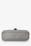 Gucci Grey Calfskin Interlocking G Dollar Large Top Handle Shoulder Bag