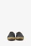 Pre-Loved Chanel Black Lambskin Espadrilles Size 36