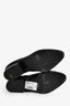 Alexander Wang Black Leather Cut-Out Ankle Boots Size 38.5