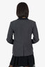 Rag & Bone Grey/Black Wool Blazer Size 8