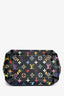 Louis Vuitton Black Multicolour Leather Annie MM Shoulder Bag