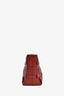 3.1 Phillip Lim Maroon Woven Leather Pouch on Chain