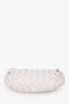 Bottega Veneta White Intrecciato Mini Jodie Bag