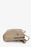 Bottega Veneta Taupe Leather Intrecciato Crossbody