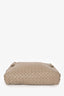 Bottega Veneta Taupe Leather Intrecciato Crossbody