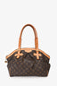 Louis Vuitton 2008 Brown Monogram/Leather Tivoli PM Shoulder Bag