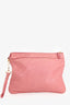 Balenciaga Pink Motocross Giant 12 Wristlet Clutch