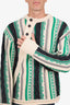 Ader Error Cream/Green Wool Chunky Knit Size A1 Mens