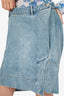 Remain Denim Asymmetric Knee Length Skirt Size 36