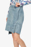 Remain Denim Asymmetric Knee Length Skirt Size 36