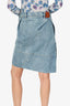 Remain Denim Asymmetric Knee Length Skirt Size 36