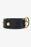 Maje Black/GHW Crystal Studded Belt Size 1