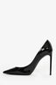Saint Laurent Black Patent Pointed Heels Size 38