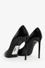 Saint Laurent Black Patent Pointed Heels Size 38