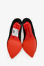Christian Louboutin Black Suede Heels Size 38