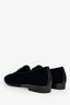 Giuseppe Zanotti Navy Velvet Buckle Detail 'Archibald' Loafer Size 44 Mens