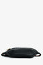 Gucci Black Grained Leather Small Web Belt Bag