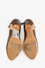 Salvatore Ferragamo Brown Leather Buckle Heels Size 7
