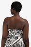 Caroline Constas Black/White Printed Tank Top Size S