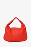 Bottega Veneta Red Intrecciato Leather Hobo Shoulder Bag