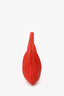 Bottega Veneta Red Intrecciato Leather Hobo Shoulder Bag