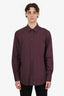 Louis Vuitton Purple Monogram Button Down Shirt Size XL Mens
