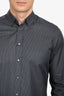 Louis Vuitton Grey Checked Button Down Shirt Size S Mens