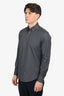 Louis Vuitton Grey Checked Button Down Shirt Size S Mens