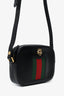 Gucci Black Leather Animalier Disco Shoulder Bag