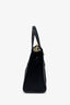 Gucci Black Suede/Patent Web Ophidia Small Tote Bag