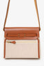 Hermès 2025 Ecru/Beige Toile H Canvas/Fauve Vache Hunter Mini Herbag 20