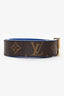 Louis Vuitton 2025 Monogram/Blue LV Initials Reversible Belt Size 80/32