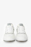 Christian Dior White Leather Oblique Low-Top Sneaker Size 36