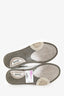 Christian Dior White Leather Oblique Low-Top Sneaker Size 36