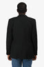 Burberry Black Wool Single Breasted Blazer Size 46S