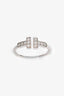 Tiffany & Co. 18K White Gold Diamond T-Wire Ring