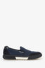 Prada Navy/Black Panelled Slip-on Sneakers Size 6 Mens