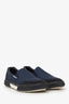 Prada Navy/Black Panelled Slip-on Sneakers Size 6 Mens