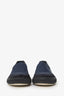 Prada Navy/Black Panelled Slip-on Sneakers Size 6 Mens