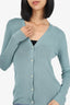 Prada Blue Cashmere Cardigan Size 40