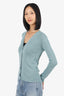 Prada Blue Cashmere Cardigan Size 40