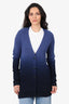 Vince Blue Ombre Alpaca/Cashmere Cardigan Size M