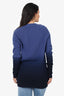 Vince Blue Ombre Alpaca/Cashmere Cardigan Size M