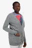 Holt Renfrew Grey Cashmere Cardigan Size M