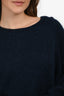 Dries Van Noten Navy Alpaca Blend Sweater Size M