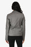 Jil Sander Grey Wool/Cashmere Single Breasted Blazer Size 32