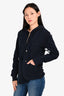 Thom Browne Navy Cotton Dickey Blazer Size 1