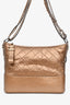 Pre-Loved Chanel™ 2017-18 Gold Medium Gabrielle Hobo