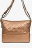 Pre-Loved Chanel™ 2017-18 Gold Medium Gabrielle Hobo
