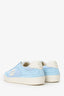 Gucci Baby Blue Mesh/Suede G75 Trainer Sneakers Size 38.5
